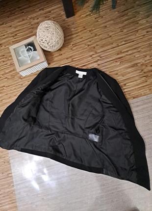 Пиджак h&м 🔥  с кожаными вставками5 фото