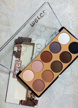 Палетка тіней для очей merci diamont 10 віддтінків