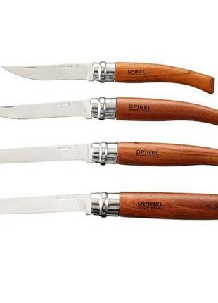 Opinel inox slim padouk 12 філейний ніж 120мм, дерево бубінга 0000112 фото