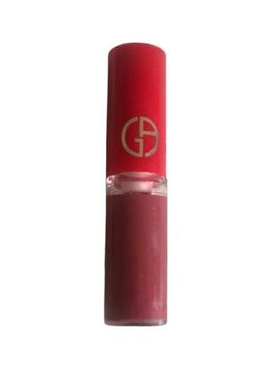 Рідка матова помада для губ giorgio armani lip maestro (524 rose nomad) 1.5 ml без коробочки