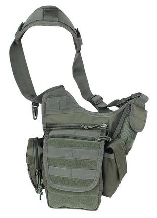 Mil-tec multifunction sling bag olive багатофунціональна сумка, олива 13726501