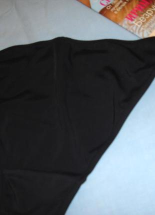 Низ от купальника раздельного трусики женские плавки размер 44-46 / 10 черные бикини3 фото