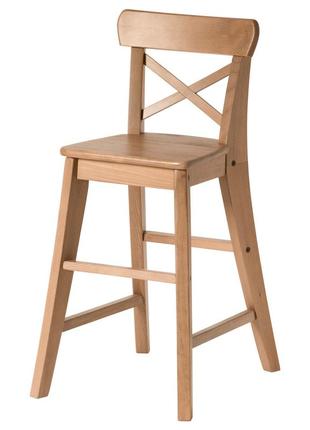 Дитячий стілець, натуральний колір ikea ingolf  603.538.38