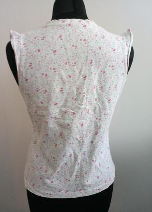 Милая трикотажная блузочка без рукавов от marks&spenser4 фото