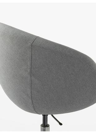 Ikea skruvsta поворотний стілець, сірий  302.800.043 фото