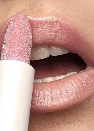 Діамантовий бальзам для губ huda beauty diamond hydrating lip balm - відтінок negligee, 3 г5 фото