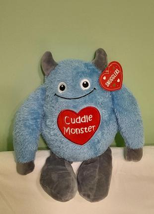 Іграшка м'яка плюшева snugglers cuddle monster - 32 cм