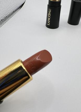 Помада для губ зі зволожуючим ефектом  lancome l'absolu rouge cream 274 french tea2 фото