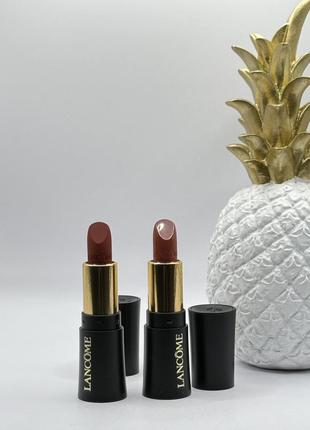 Помада для губ зі зволожуючим ефектом  lancome l'absolu rouge cream 274 french tea5 фото