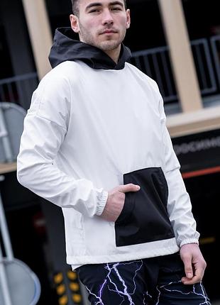 Анорак dnk mafia — anorex, white/black