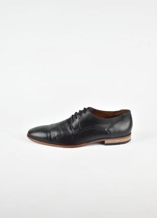 Мужские черные туфли из натуральной кожи lloyd германия1 фото