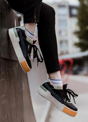 Кроссовки puma cali sport mix black кросівки2 фото