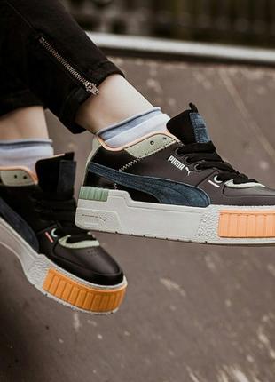 Кроссовки puma cali sport mix black кросівки5 фото