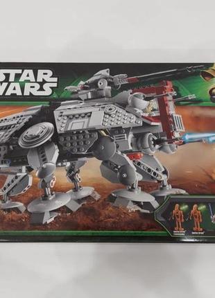 Конструктор lego star wars 75019 бойова машина at-te