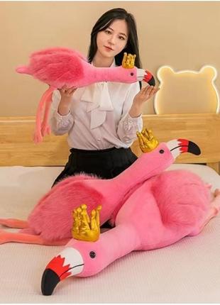 М'яка іграшка фламінго 100см