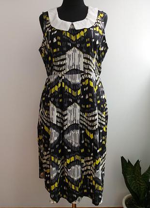 Яркое летнее платье без рукавов 18 р