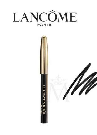 Олівець для очей lancome le crayon khol 01 noir7 фото