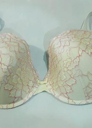 M&s  р34 е 75 f бюстгальтер  косточки поролон кружево