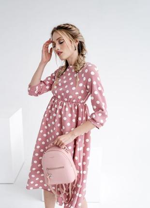 Платье в горошек