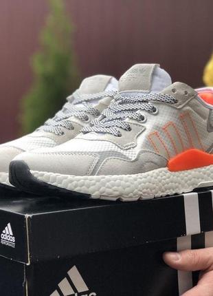 Кросівки чоловічі adidas nite jogger boost 3m 🌶