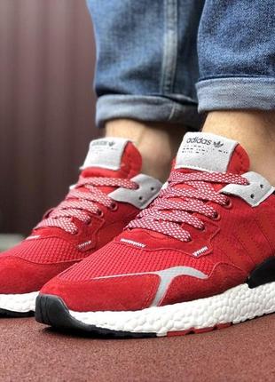 Кроссовки мужские adidas nite jogger boost 3m 🌶 smb ✔️4 фото