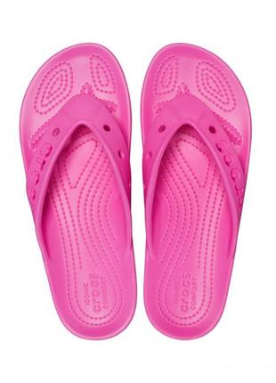 Crocs baya flip оригінал сша w10 41-42 (26,5 см.) яскраві сланці шльопанці в'єтнамки original унісекс2 фото