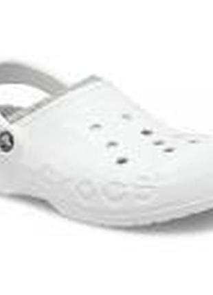 Crocs baya lined clog w8 38-39 р. (24.5 см) оригинал теплые мягкие сабо с мехом крокс6 фото