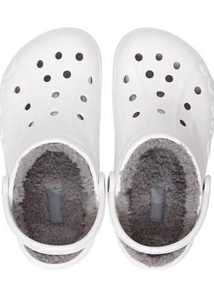 Crocs baya lined clog w8 38-39 р. (24.5 см) оригинал теплые мягкие сабо с мехом крокс5 фото