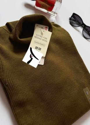 Гольф uniqlo, 100 % шерсть мериноса2 фото