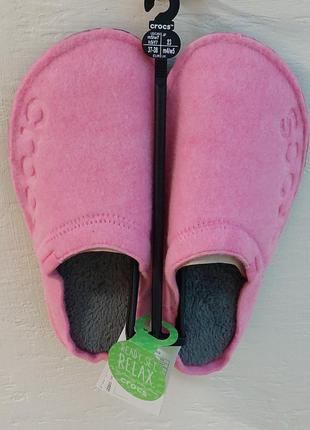 Crocs baya slipper  w10 41-42 р. (26 см) оригінал кімнатні теплі капці тапочки крокс домашні м'які тапки2 фото