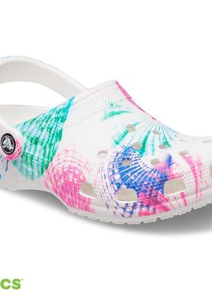 Crocs classic cuber beach multi clog оригинал сша w11 42-43 (27см) сабо сандалии закрытая обувь original крокс