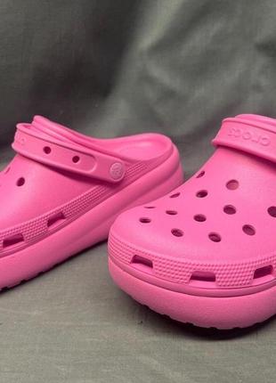 Crocs classic cutie оригинал сша j6 38-39 (24 см) сандалы сабо на платформе original4 фото