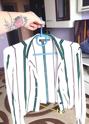 Bershka летний офигенный тонкий пиджак блуза рубашка3 фото
