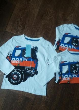 Реглани на хлопчика f&f 100%cotton 2-3-4-5рочки обмен