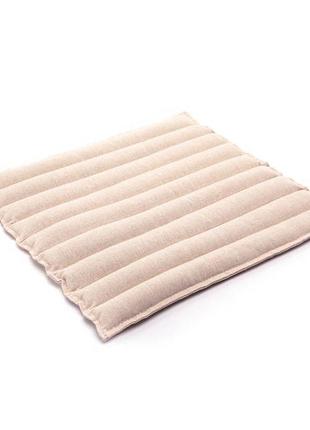 Подушка профилактическая противопролежневый с натуральным наполнителем из семян проса,50*50 см