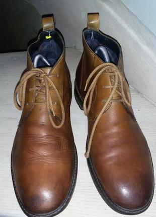 Шкіряні черевики tommy hilfiger 43 розмір (28,7 см)1 фото