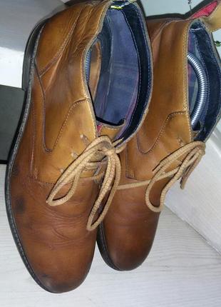 Шкіряні черевики tommy hilfiger 43 розмір (28,7 см)7 фото