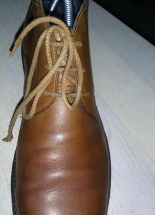 Шкіряні черевики tommy hilfiger 43 розмір (28,7 см)5 фото