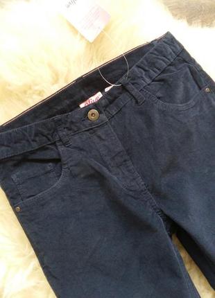 Микровельветовые штаны-скинни/брюки alive (германия) на 11-12 лет (размер 152)2 фото