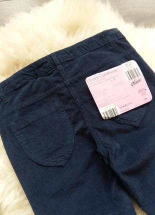 Микровельветовые штаны-скинни/брюки alive (германия) на 11-12 лет (размер 152)4 фото