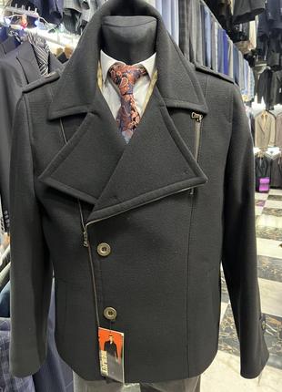 Кашемировое, мужское полу пальто.1 фото