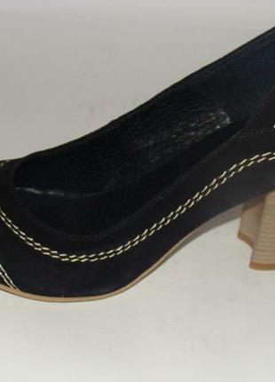 Класичні туфлі жіночі замшеві - розпродаж 36, 37, 38, 39 р3 фото