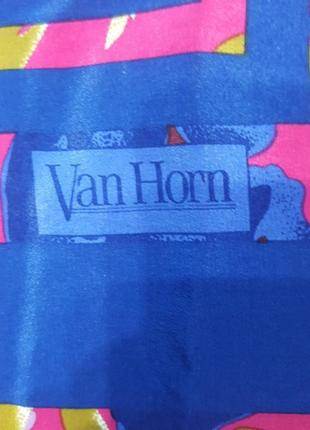 Van horn шёлковый платок4 фото