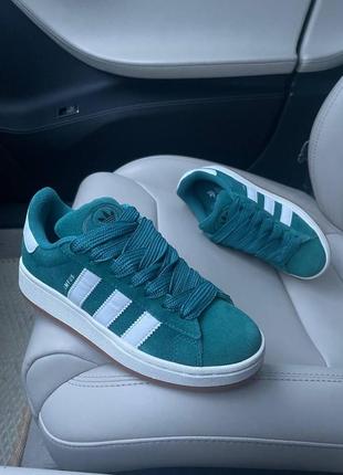 Кросівки adidas campus green3 фото