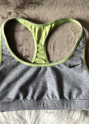 Жіночий спортивний двосторонній топ nike dri-fit