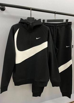 Спортивный костюм nike big swoosh/стильный костюм найк бег суш