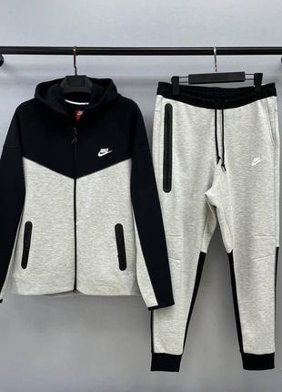 Брендовый спортивный костюм nike tech fleece