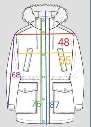 Теплая фирменная парка5 фото