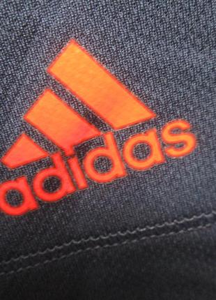 Фирменная классная спортивная футболка с контрастными вставками adidas оригинал7 фото