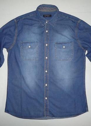Сорочка джинсова twisted soul cotton (xl)